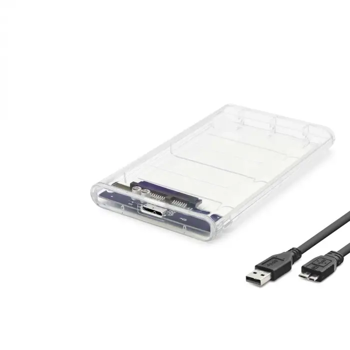 Hdd Kutu Usb3.0 Plastik Sata 2.5" Transparent