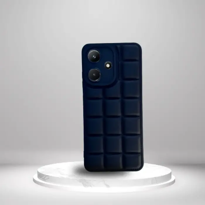 İnfinix Hot 30İ Uyumlu Silikon Madlen Case SİYAH Çeşidi