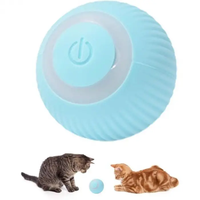 Silikon İnteraktif Kedi Köpek Şarjlı Oyun Topu