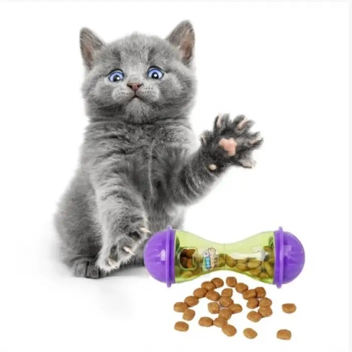 Mor Oyuncak İnteraktif Kedi Ödül Mamalı