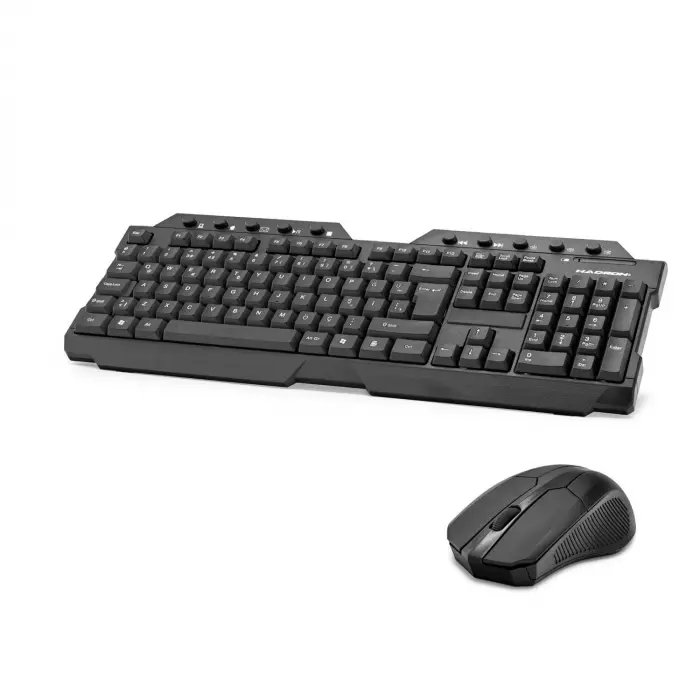 Ireless Klavye Mouse Set Q Siyah