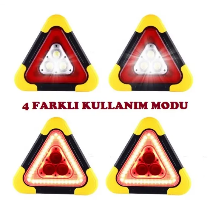 Kullanıma Uygun Işıklı Acil Durum Reflektörü