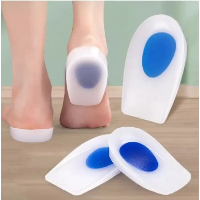 10,5 cm Mavi Kullanıma Uygun Kadın Darbe Emici Topuk Silikonu