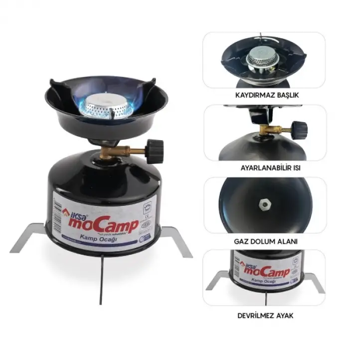 12 cm 1 Adet Metal Kamp Ocağı Seti