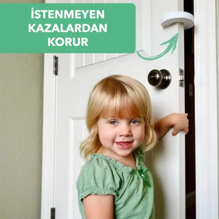 Kullanıma Uygun Kapı Çarpma Önleyici Stoper 4 lü Set