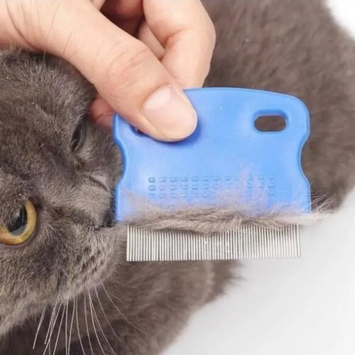 Metal Kedi Köpek İçin Bit Pire Tarağı