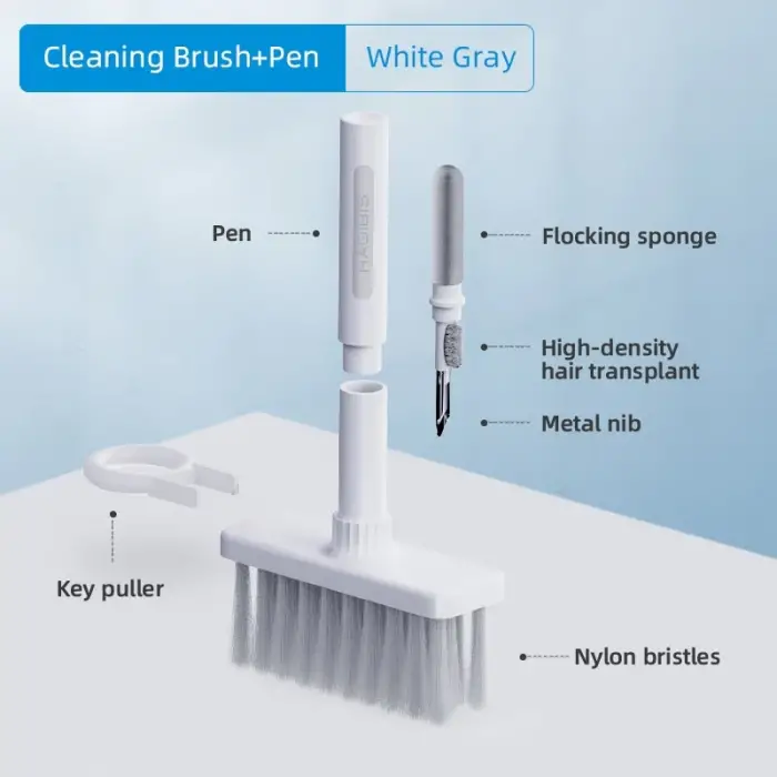 Kulaklık Klavye Ve Temizleyici Kit 5 İn 1