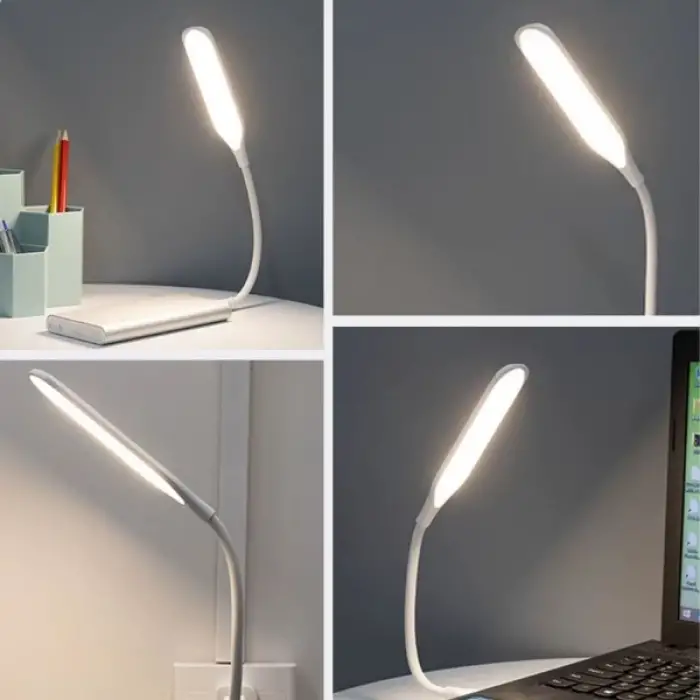 Kullanıma Uygun Kompakt USB Beyaz 14 Ledli 3 Kademeli Dokunmatik Okuma Lambası