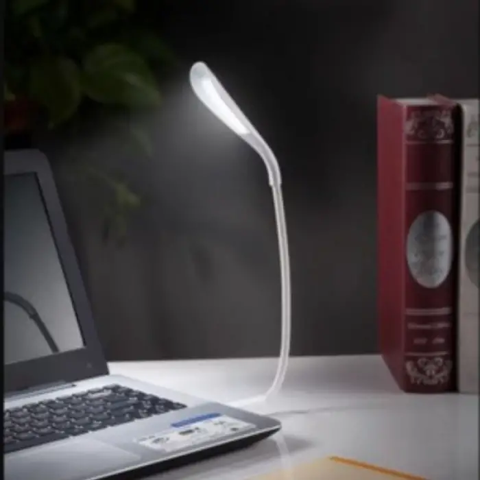 Kullanıma Uygun Kompakt USB Beyaz 14 Ledli 3 Kademeli Dokunmatik Okuma Lambası