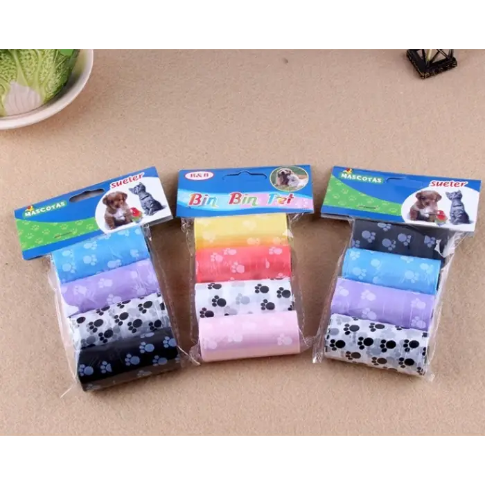 30 cm 15 adet Kullanıma Uygun KÖPEK KAKA POŞETI 4LÜ SET