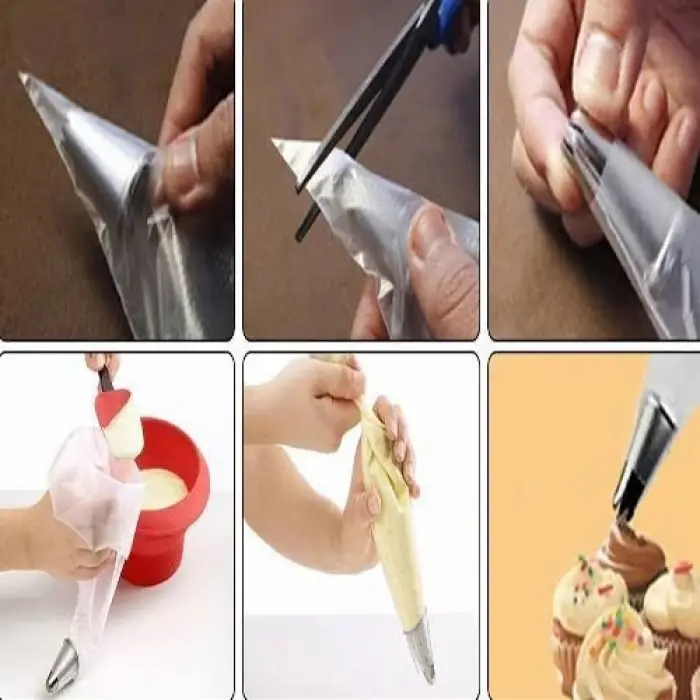 10 Parça Krema Sıkma Seti
