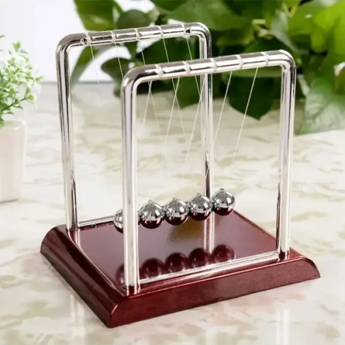 Metal Küçük Newton Balans Denge Topları