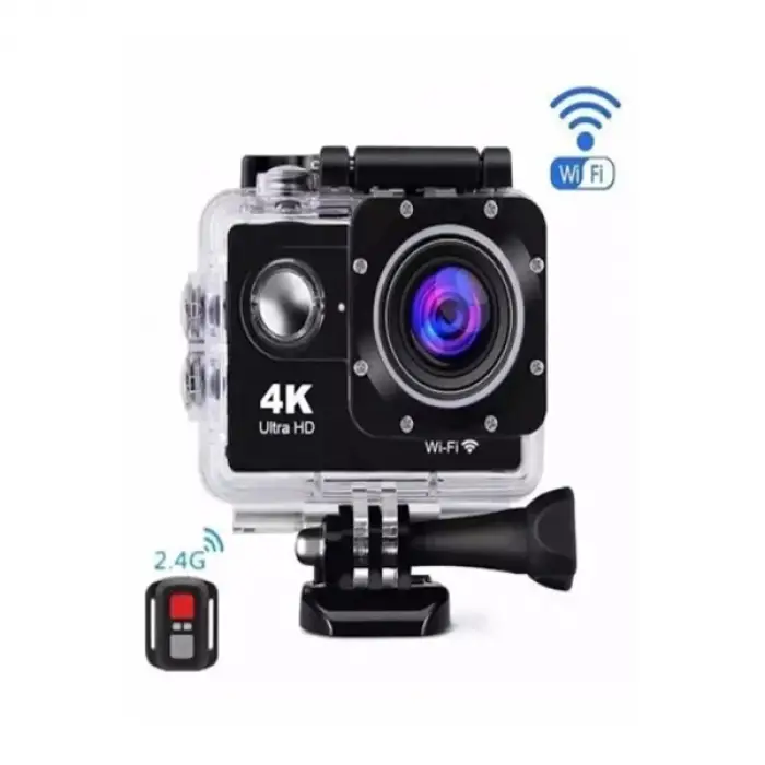 Kullanıma Uygun Kumandalı 4K Wi Fi Aksiyon Kamerası
