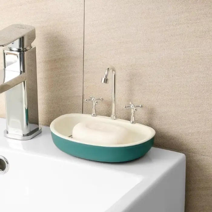 Plastik Lavabo Şeklinde Sabunluk