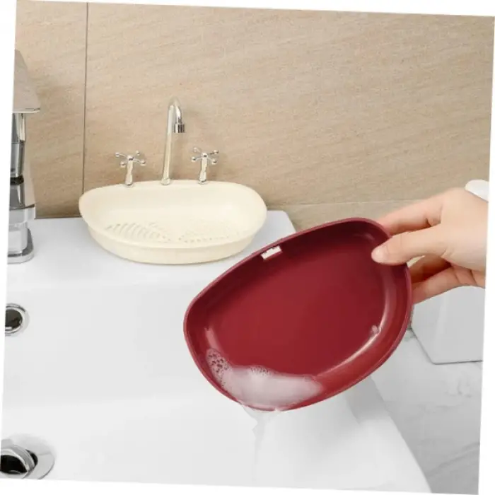 Plastik Lavabo Şeklinde Sabunluk