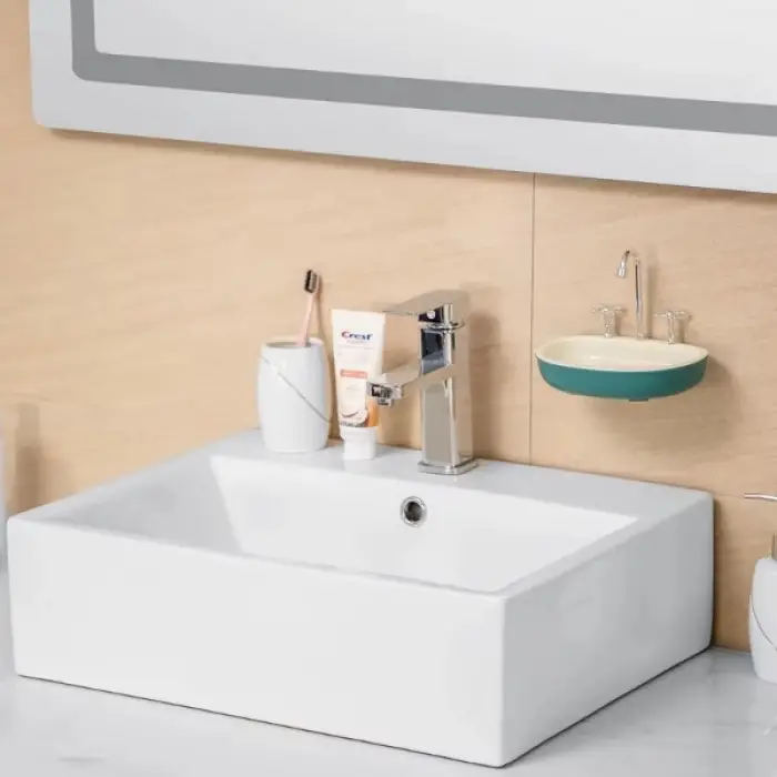 Plastik Lavabo Şeklinde Sabunluk