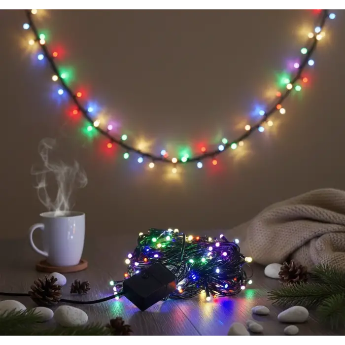 Kullanıma Uygun LED Damla Uçlu RGB Dekoratif Işık 10