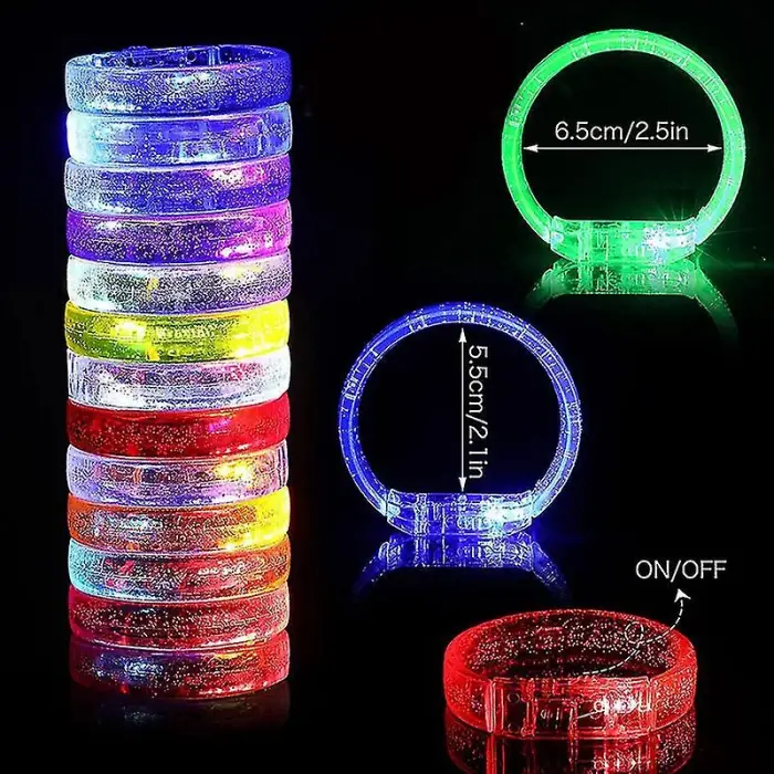 Bileklik LED Işıklı Pilli