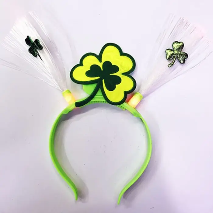 Led Işıklı Yanar Söner Yeşil Renk Oktoberfest Partisi Tacı 25x13 cm Çeşidi