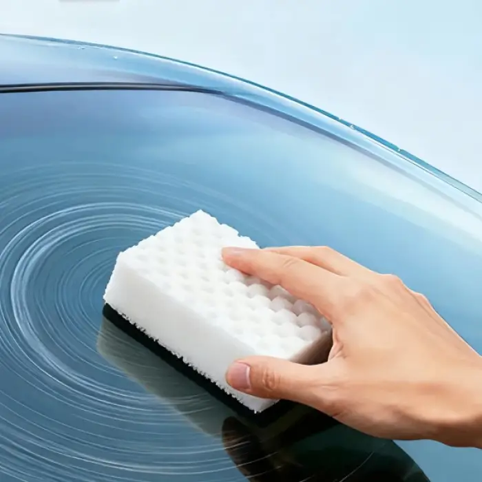 Kullanıma Uygun Magic Eraser Araç Cam Yağ Filmi Temizleme Süngeri