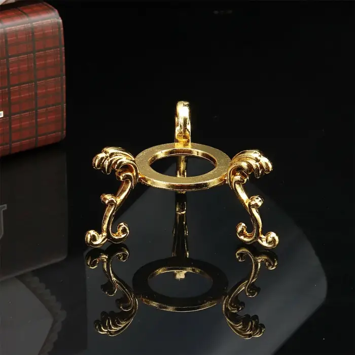 4 cm gold Kullanıma Uygun Masaüstü Dekoratif Metal Stand