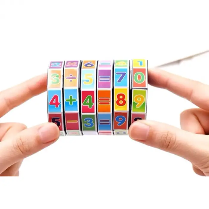 5 cm Plastik Matematik Eğitici Küpü
