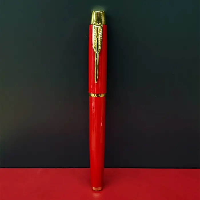 13 cm Kalem Metal Kırmızı Roller