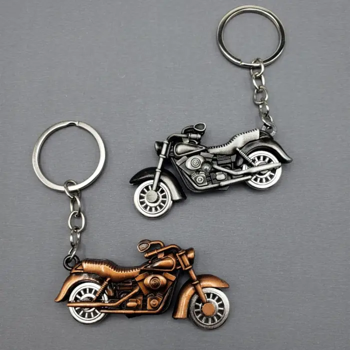 10 Cm 1 Adet Metal Motor Anahtarlık