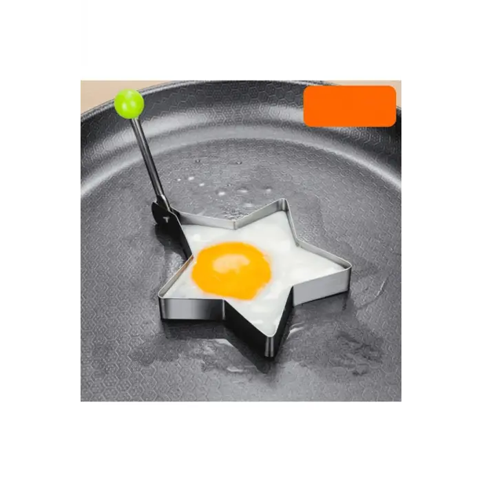Kullanıma Uygun Metal Yıldız Omlet Krep Kalıbı