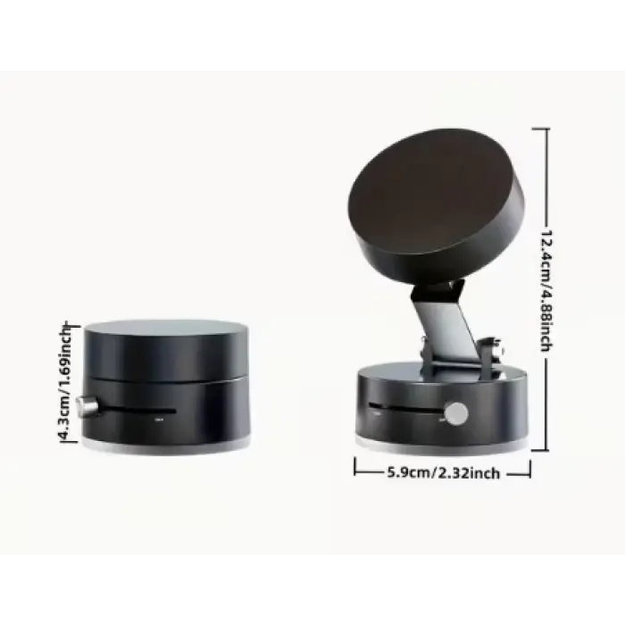 Kullanıma Uygun Mıknatıslı Katlanabilir Torpido ve Cam Uyumlu