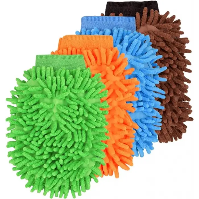 Kullanıma Uygun Mikrofiber Araç Yıkama Eldiveni