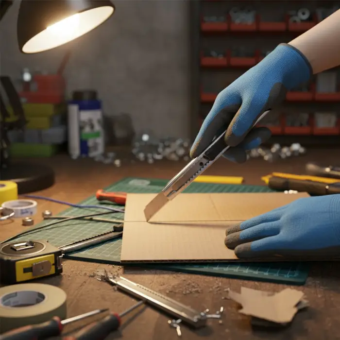 Kompakt Maket Bıçağı Metal Falçata