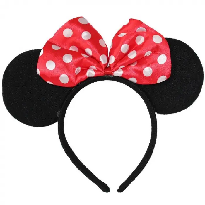 Plastik Minnie Mouse Taç Fare Tacı