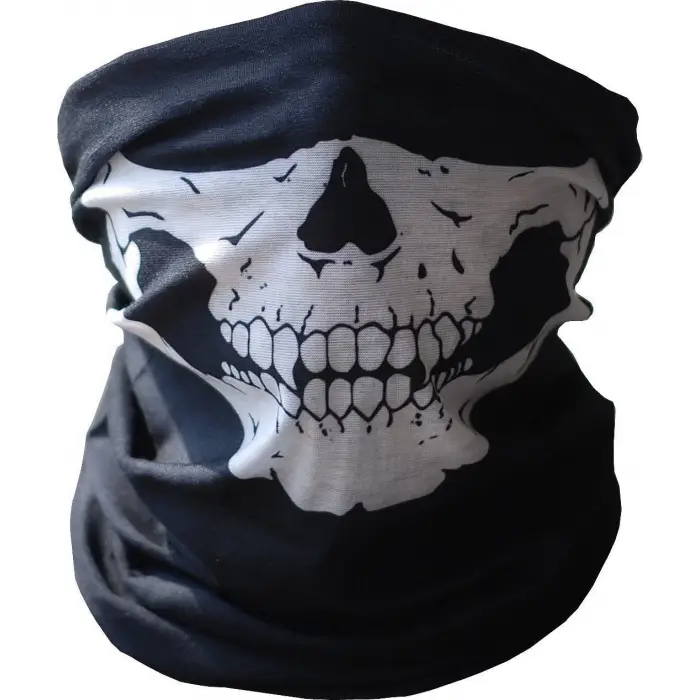 Kullanıma Uygun Motorcu Boyunluk Baf Buff Bandana 25x48 cm tasarım 7