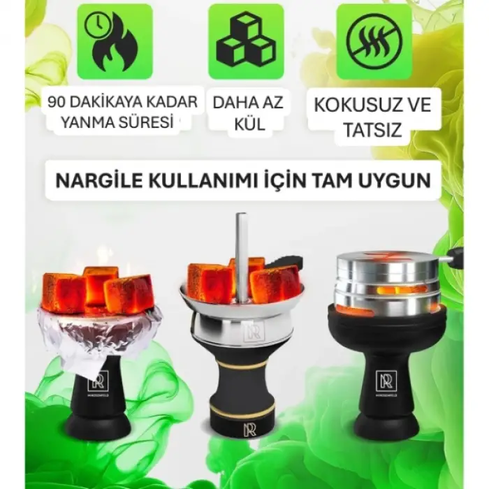 1 KG Ölçülü Nargile Kömürü