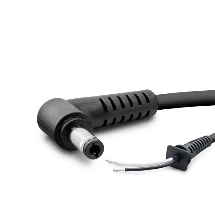 Adaptör Notebook Kablosu 5.5*2.5 L Tip Asus 120W 150W 1.2M Siyah