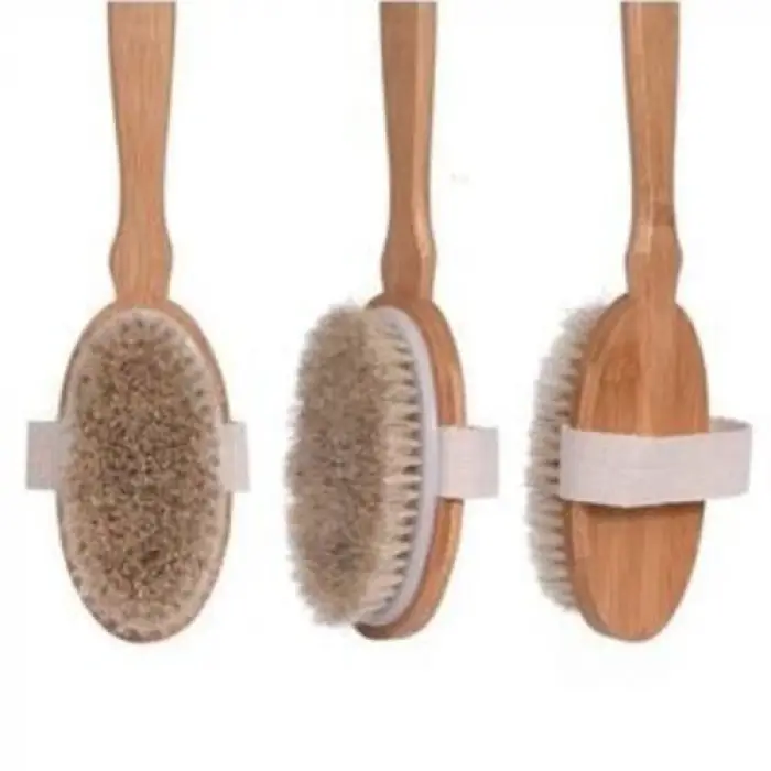 Kullanıma Uygun Organik Doğal At Kılı Banyo Fırçası