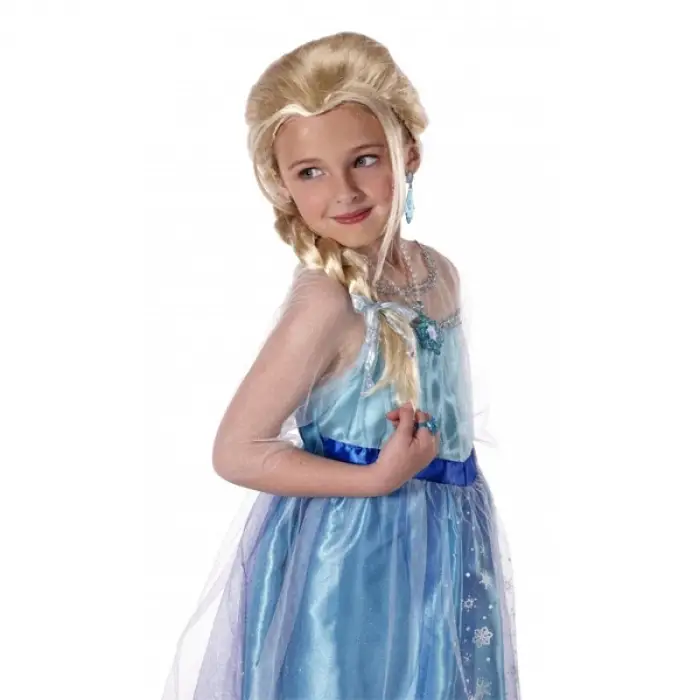 70 CM Kullanıma Uygun Örgülü Rapunzel Peruğu