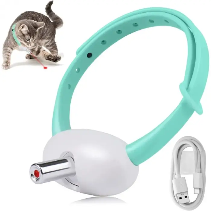 Silikon Otomatik Lazer Oyun Tasması