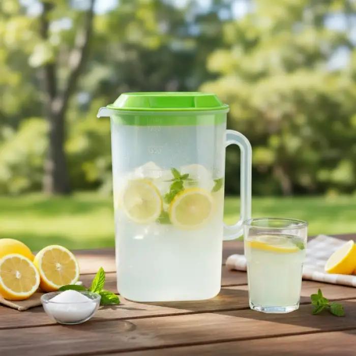 Kullanıma Uygun Oval Plastik Sürahi
