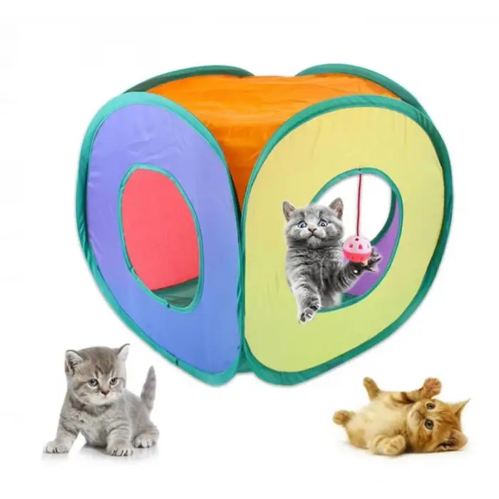 Kullanıma Uygun Oyuncak Toplu Kedi Oyun Tüneli
