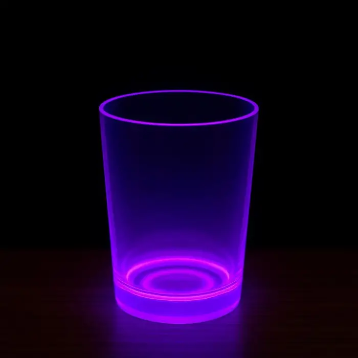 Bardak PartyGlow Neon Mor 8.5 x 10.5 cm