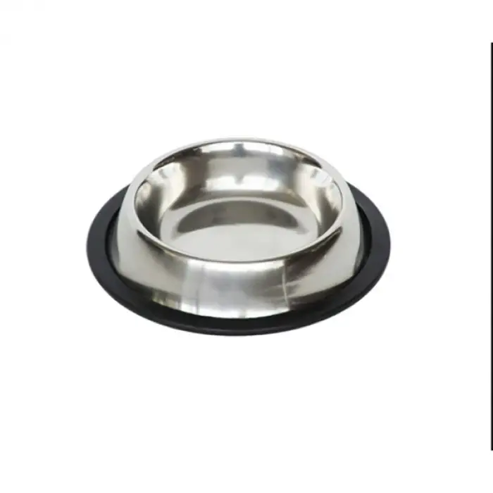 34 cm Ölçülü Paslanmaz Çelik Metal Mama Kabı