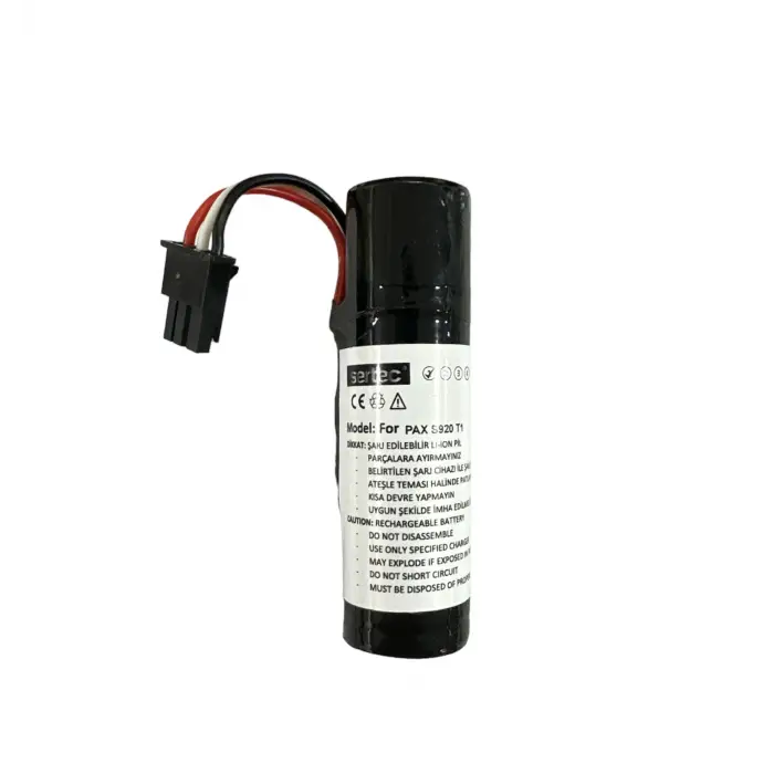 18 x 65 mm Batarya PAX S920 Pos Uyumlu