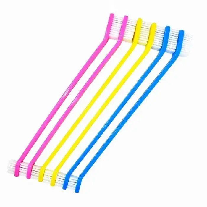 3 Adet Plastik Köpek Diş Fırçası
