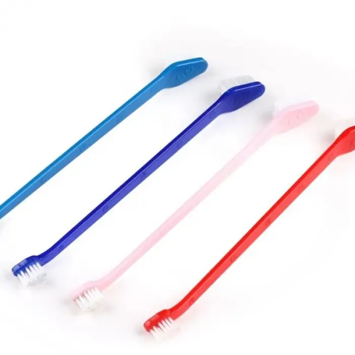 3 Adet Plastik Köpek Diş Fırçası
