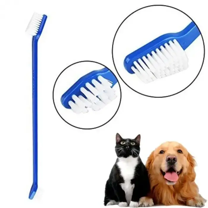 3 Adet Plastik Köpek Diş Fırçası