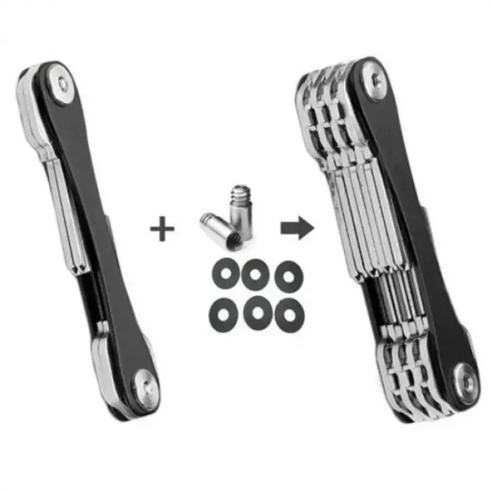 8.8 cm alüminyum Kullanıma Uygun Pratik Akıllı Anahtarlık Düzenleyici