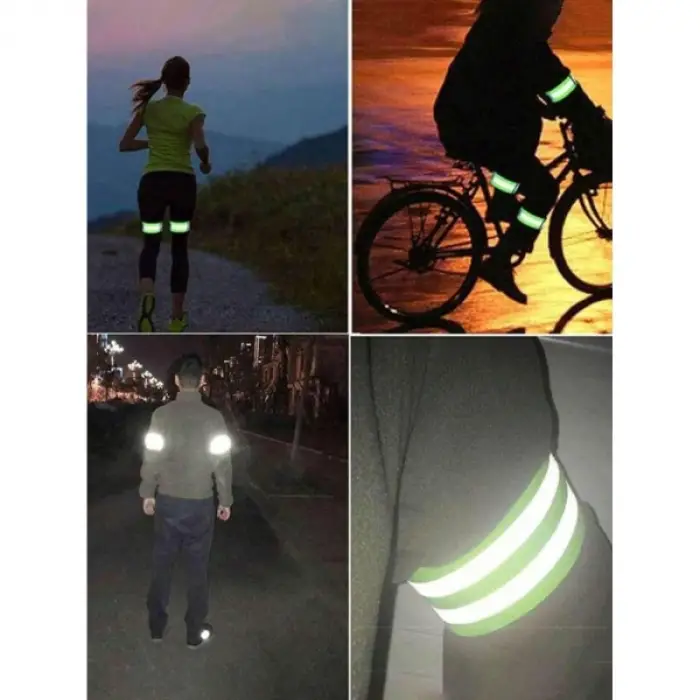 Kullanıma Uygun Reflektör Bant Kol Ve Ayak Bilekleri