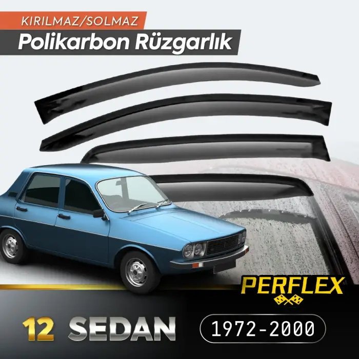 Kullanıma Uygun Renault 12 2000 Cam Rüzgarlığı V2 Mugen